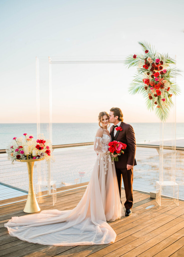 Destination wedding venue on the beach in florida